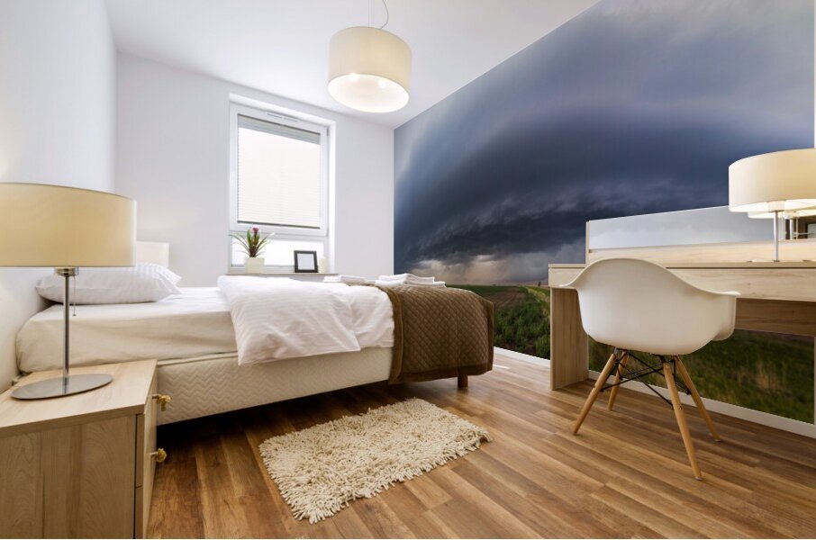 Highway Storm Mural print