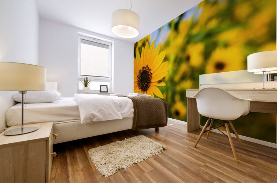 Flower Power Mural print