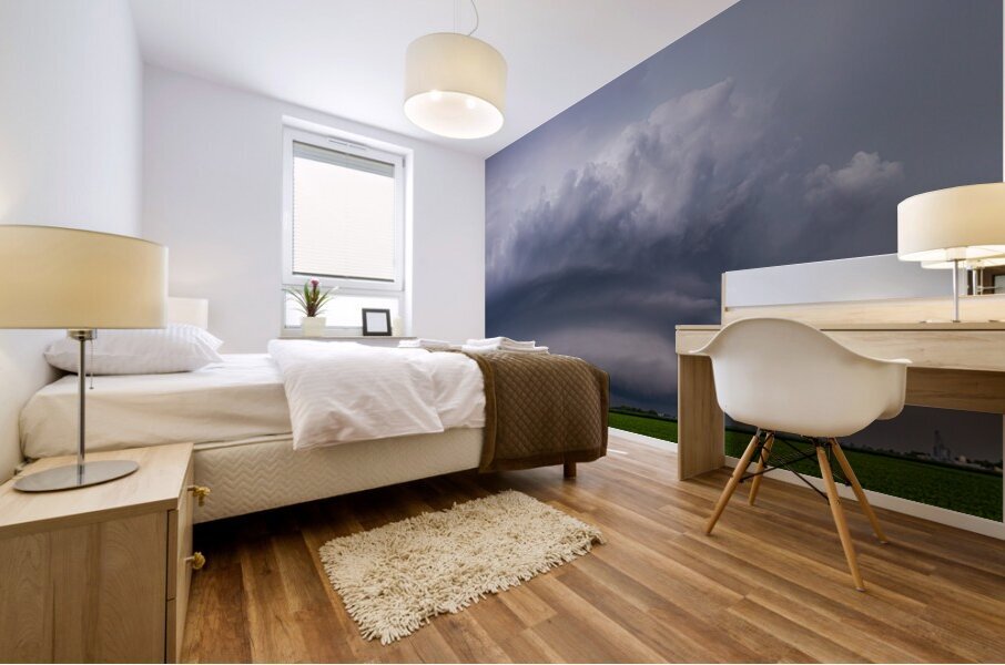 The Farm Mural print