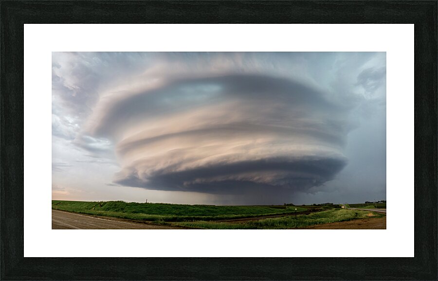 West Point Mesocyclone Picture Frame print