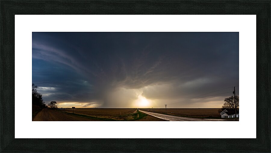 Deloit Panorama Picture Frame print