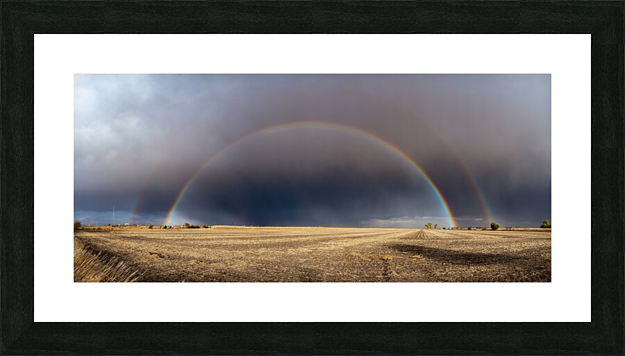 Valley Rainbow Picture Frame print