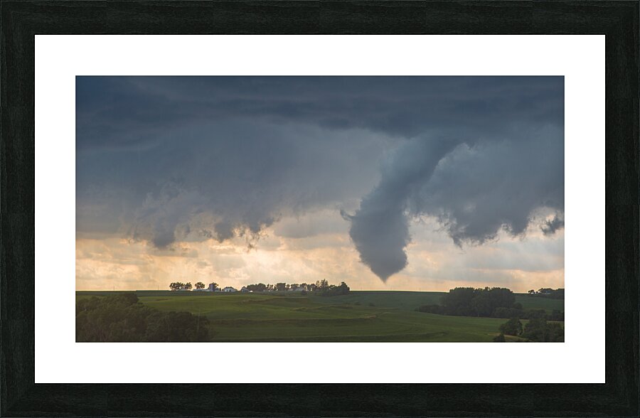 Tornado Picture Frame print