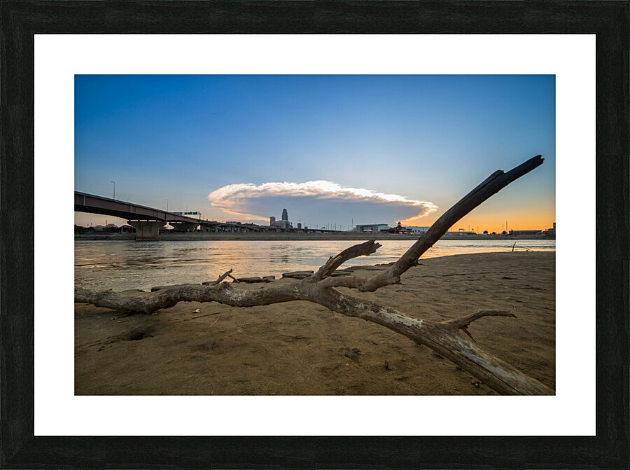 Omaha Anvil Picture Frame print