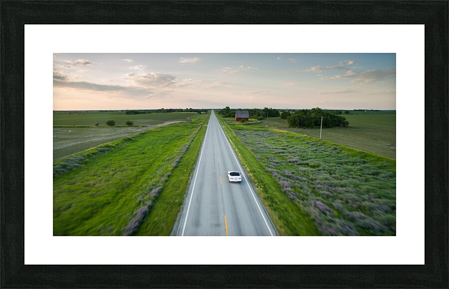 Crusing Picture Frame print