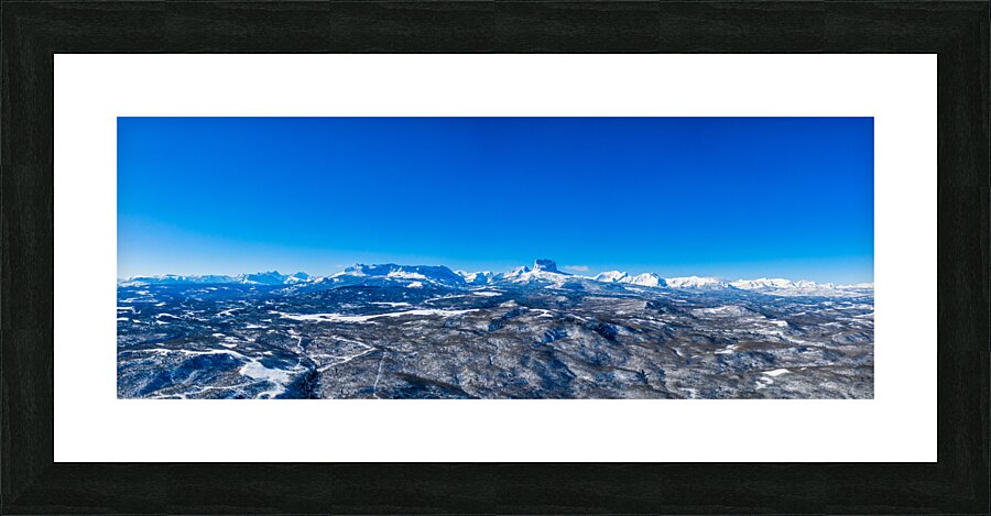 Chief Mountain Picture Frame print