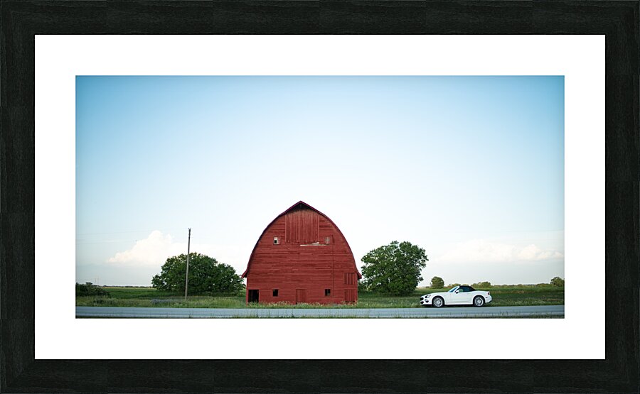 Roadside Picture Frame print
