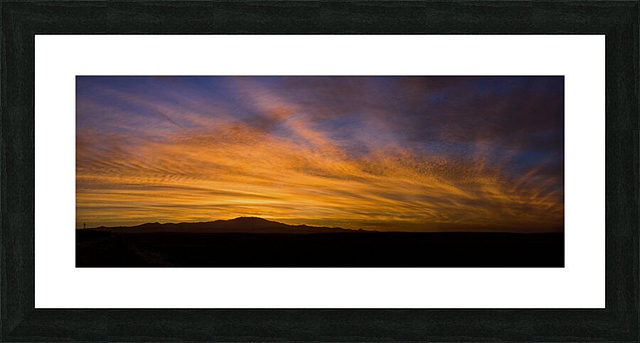 Cali Sunset  Picture Frame print