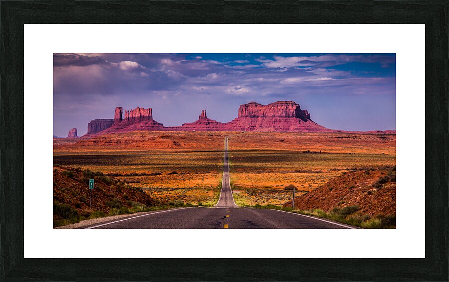 Monument Valley  Picture Frame print