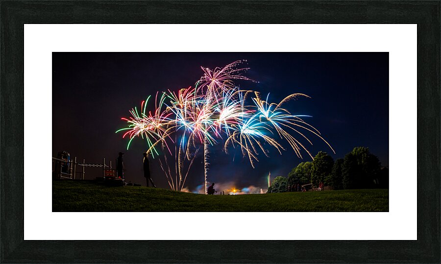 Fireworks Fun Picture Frame print