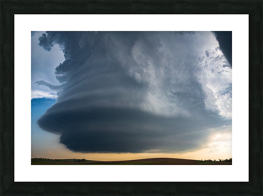 Mothership Picture Frame print