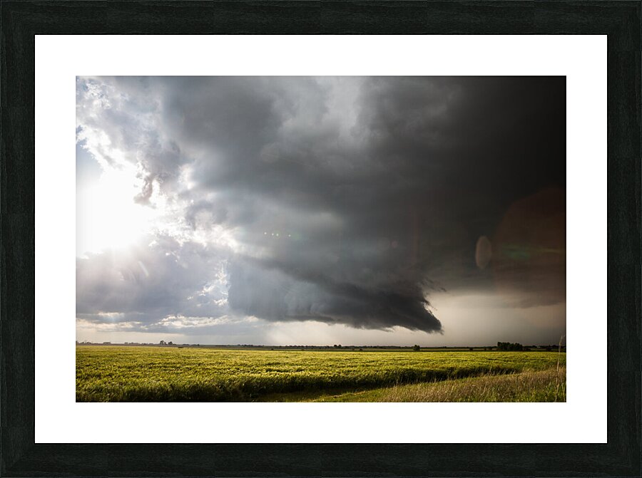Oklahoma Sunset Picture Frame print