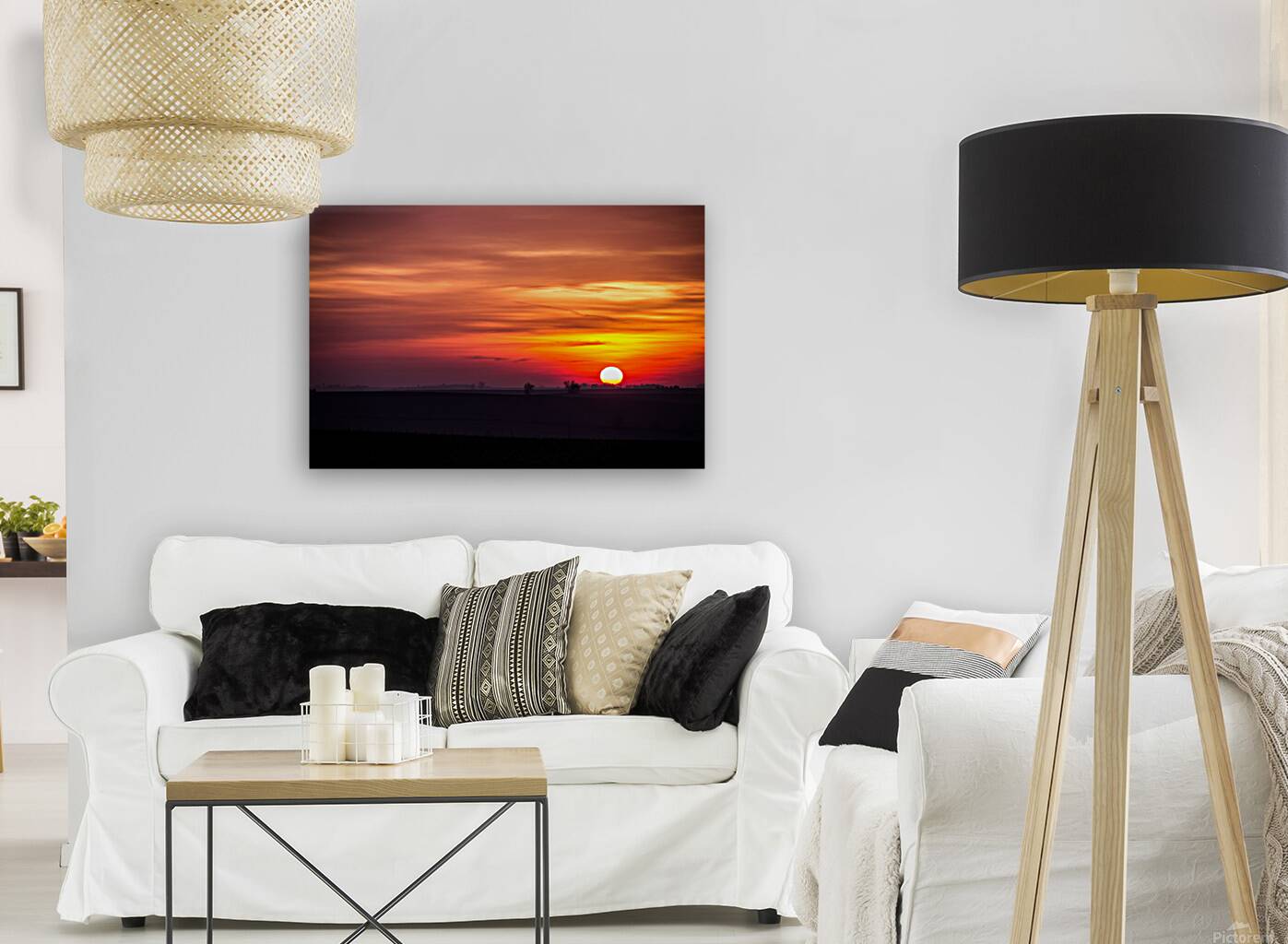 Summer Sunset Reproduction