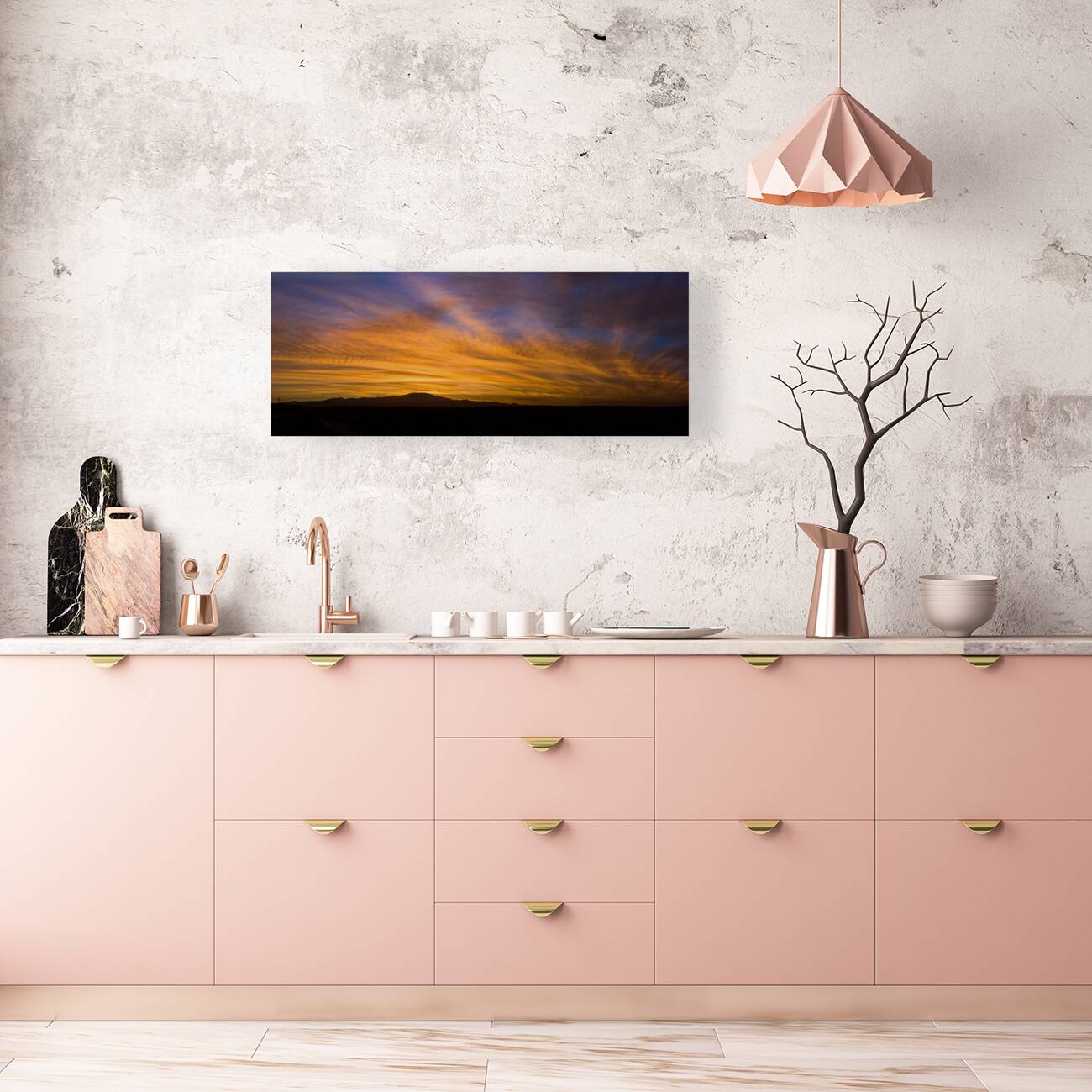 Cali Sunset  Reproduction