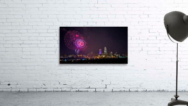 Skyline Fireworks  Wall Preview