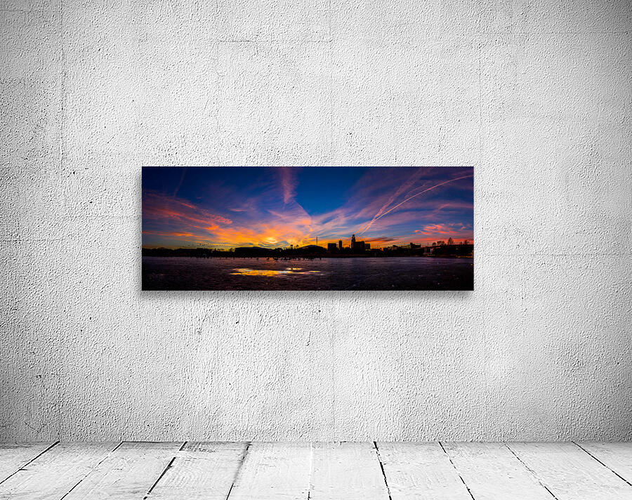 Downtown Sunset  Wall Preview