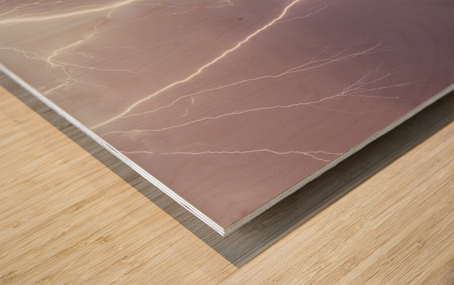 WestPoint Lightning  Wood print