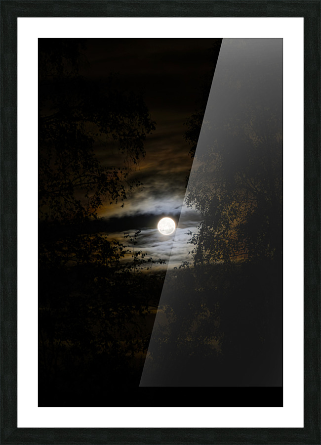 Moonrise Picture Frame Printing