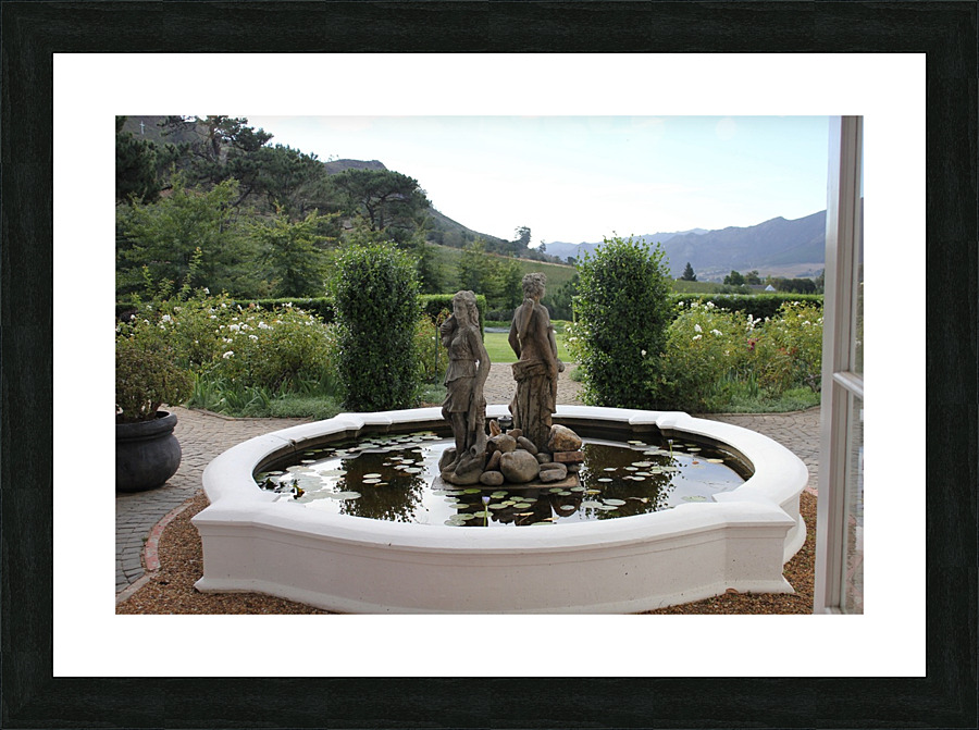 Fountain Picture Frame print