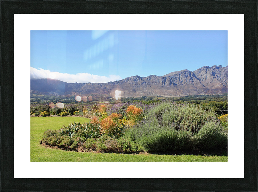 SA Mountains 2 Picture Frame print