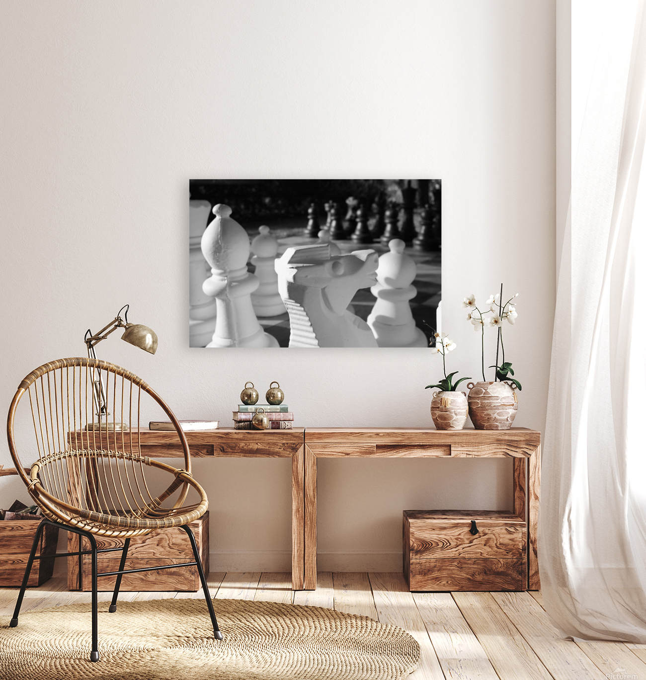 Chess BW Reproduction