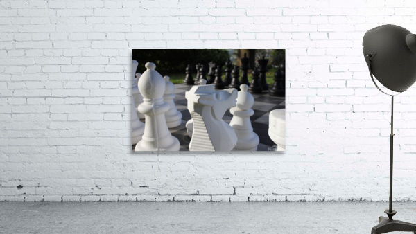Chess BW 2 Wall Preview