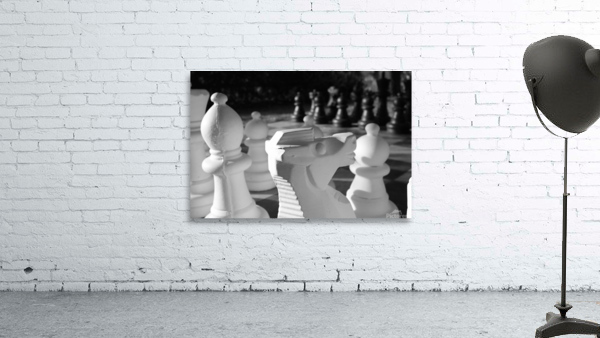 Chess BW Wall Preview
