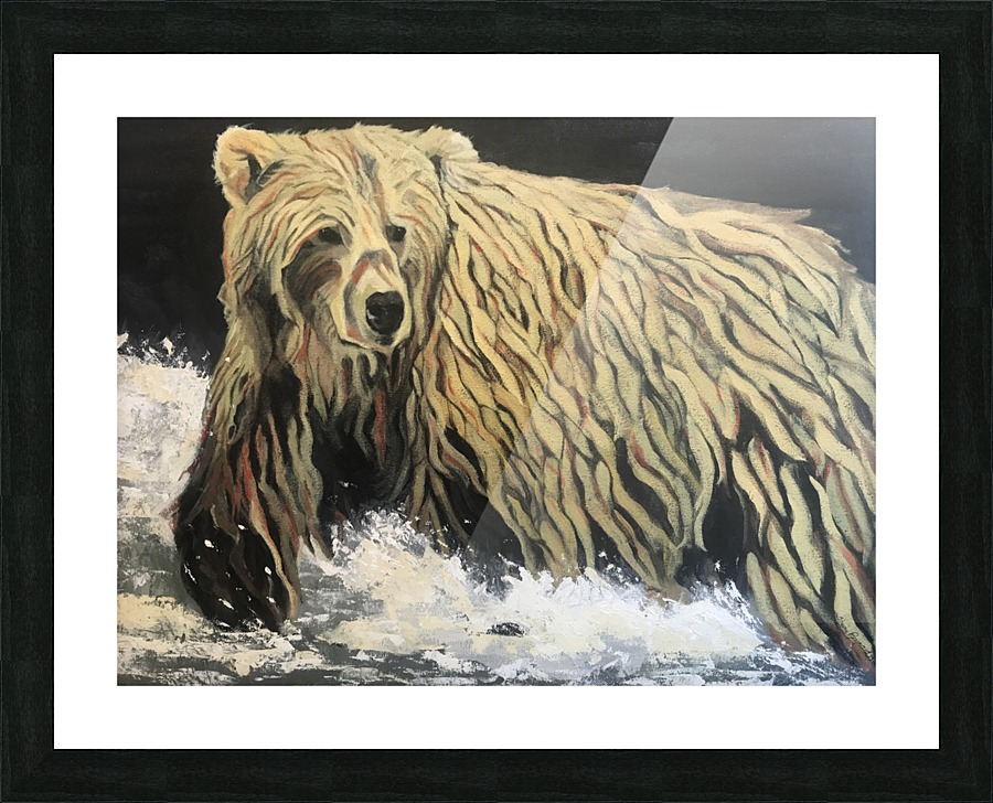 wild waters Picture Frame print