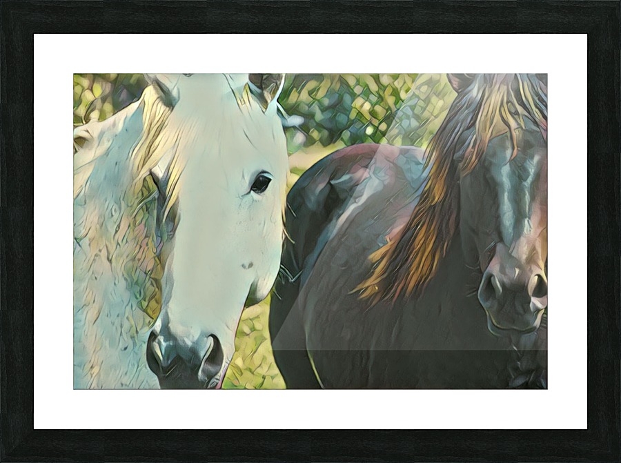 His and hers Picture Frame print
