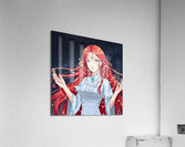 The star lady Acrylic Print