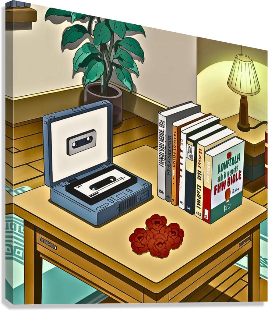 Lofi life Canvas Print