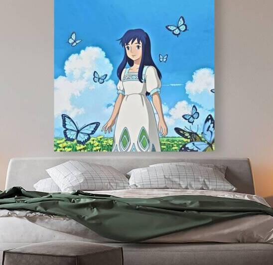 Anime girl ghibili style by Bewd lover