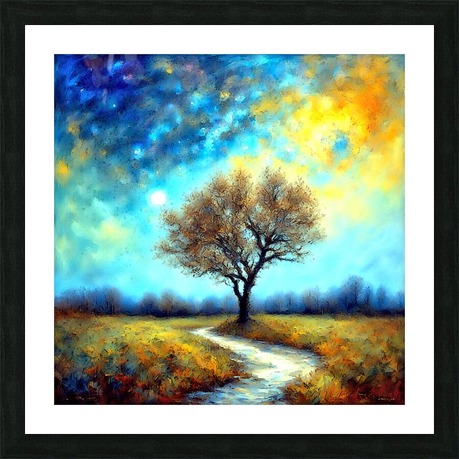 Mon arbre Picture Frame print