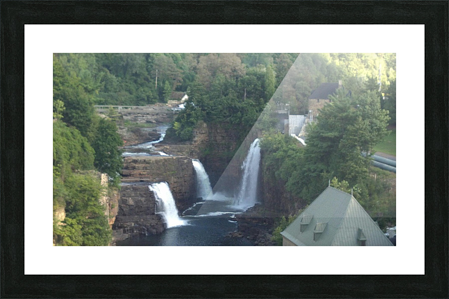 Ausable falls Picture Frame print