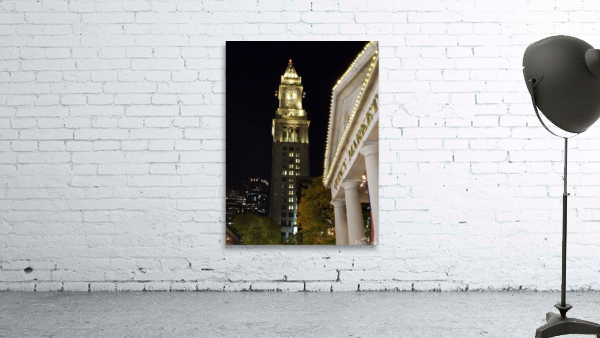 Boston skyline 3 Wall Preview