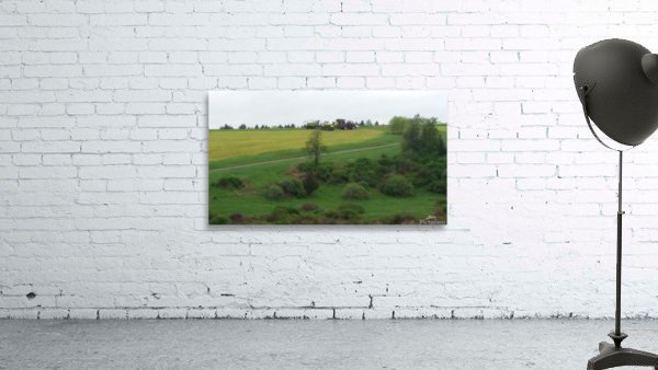 Tractor mowing Wall Preview