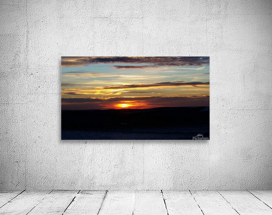 Sunset scape Wall Preview