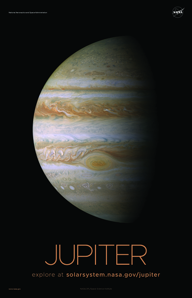 NASA Explore Posters - Jupiter A Digital Download