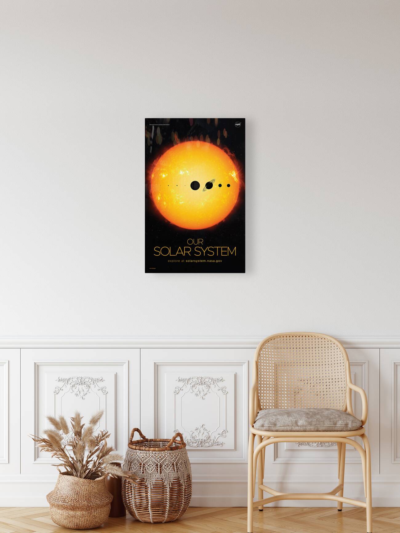 NASA Explore Posters - Solar System B Reproduction