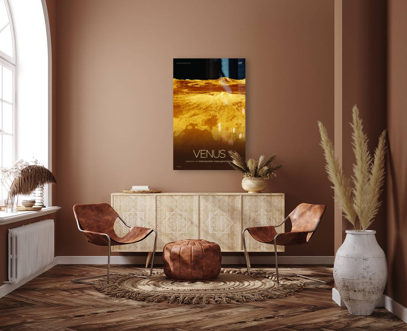 NASA Explore Posters - Venus B Reproduction