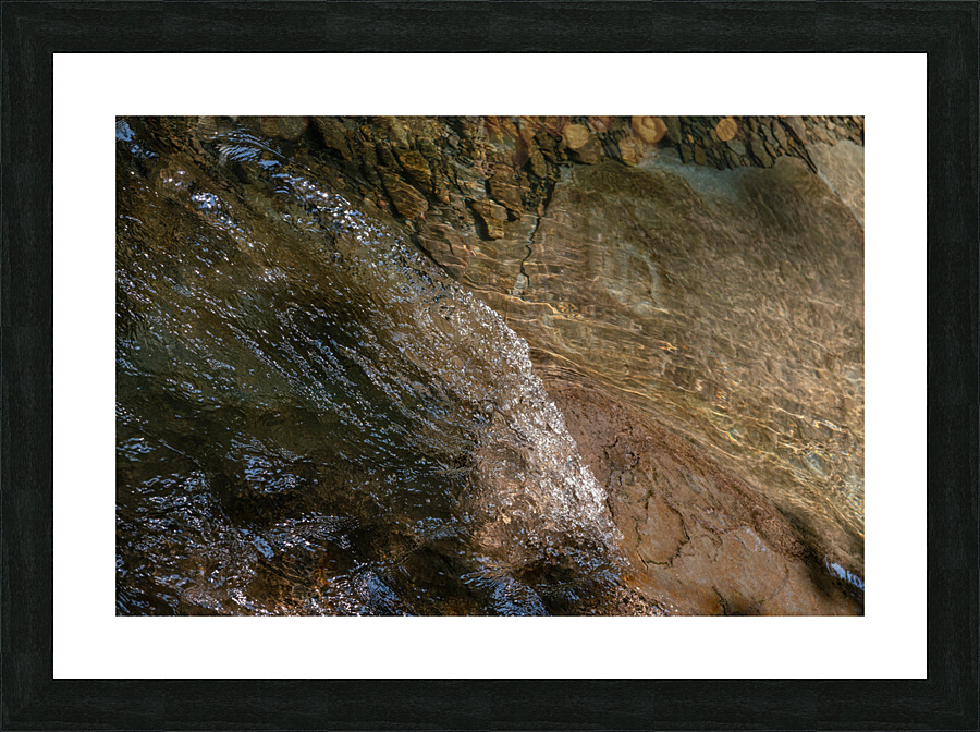 Stone Carving II Picture Frame print