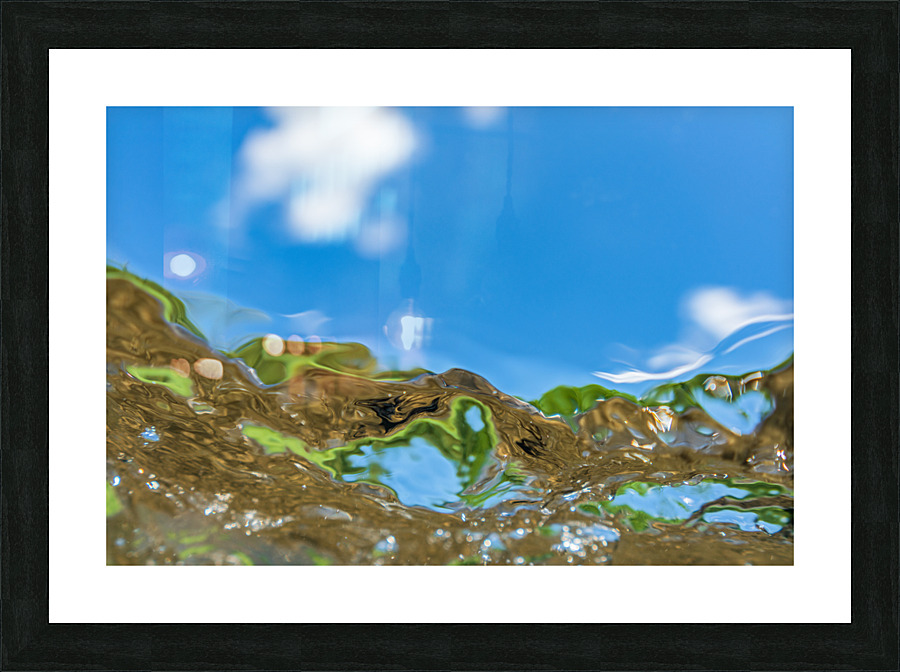 Surfacing I Picture Frame print