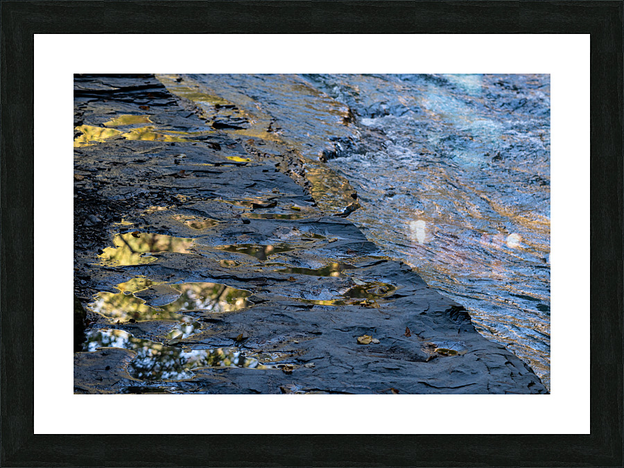 Mirrored II Picture Frame print
