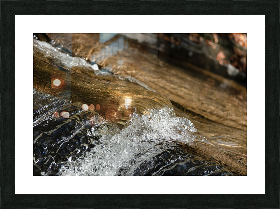 Streaming III Picture Frame print