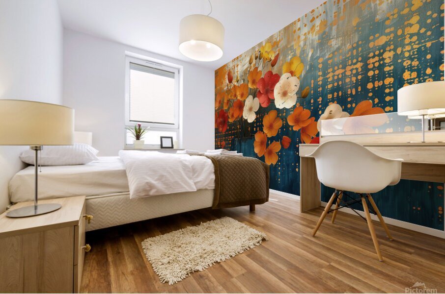 The Blind Painter 1 Mural print