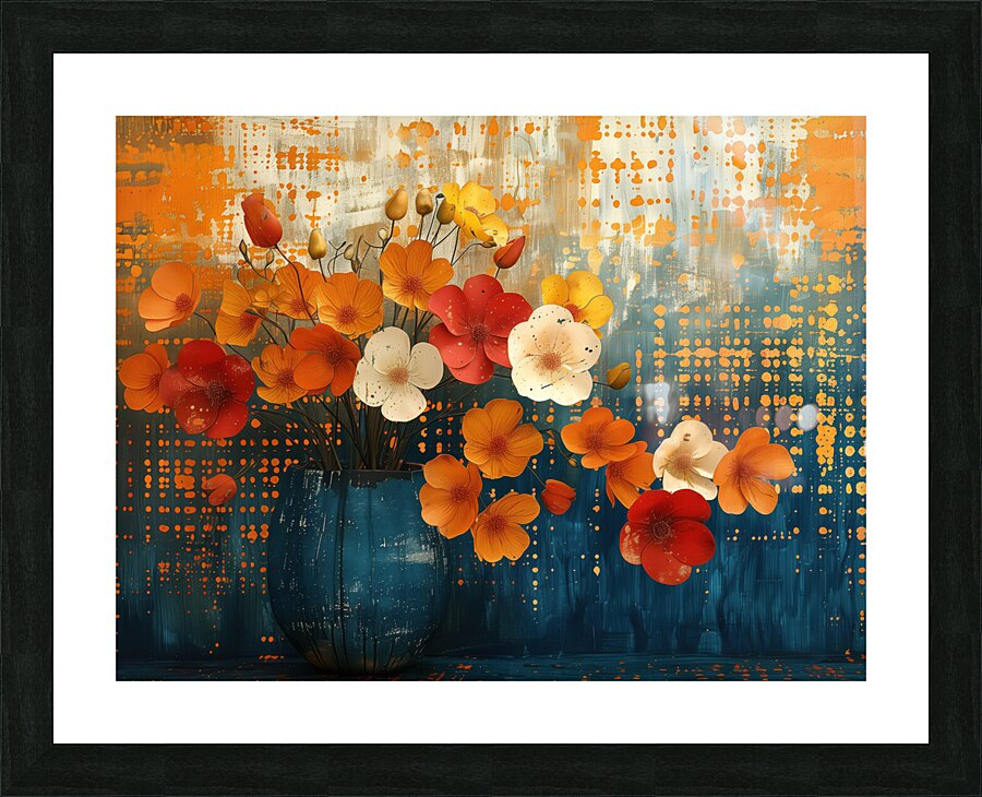 The Blind Painter 1 Picture Frame print
