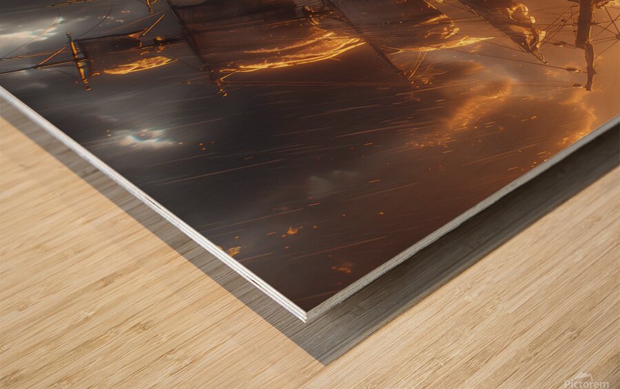 The Shawkhank Adventures 14 Wood print