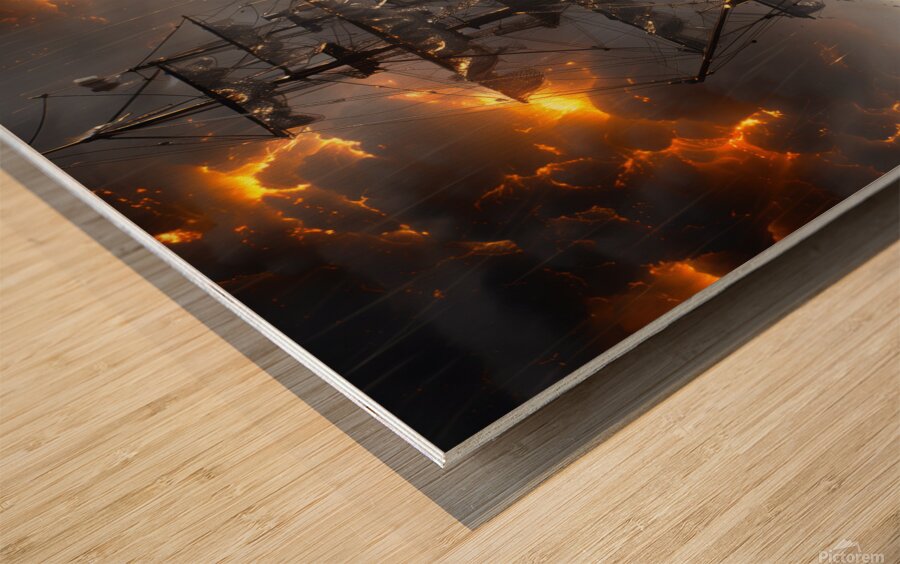 The Shawkhank Adventures 9 Wood print