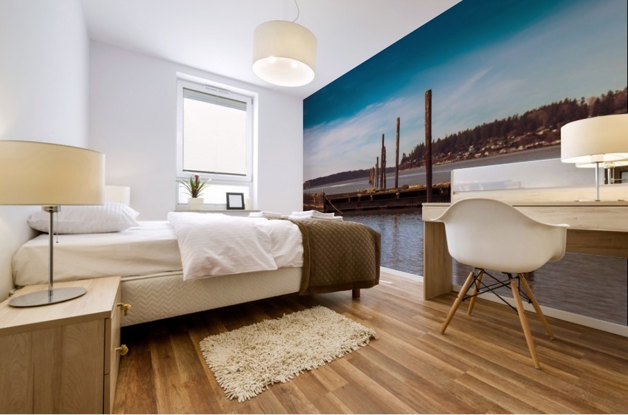 Alone Mural print