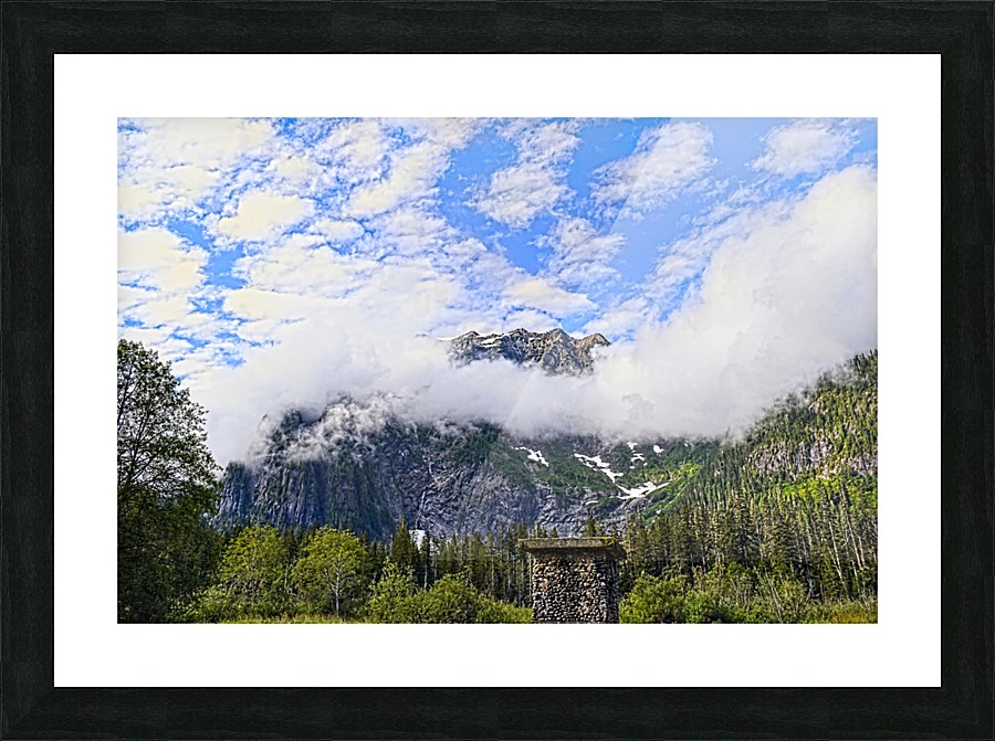 Snek Peek Picture Frame print